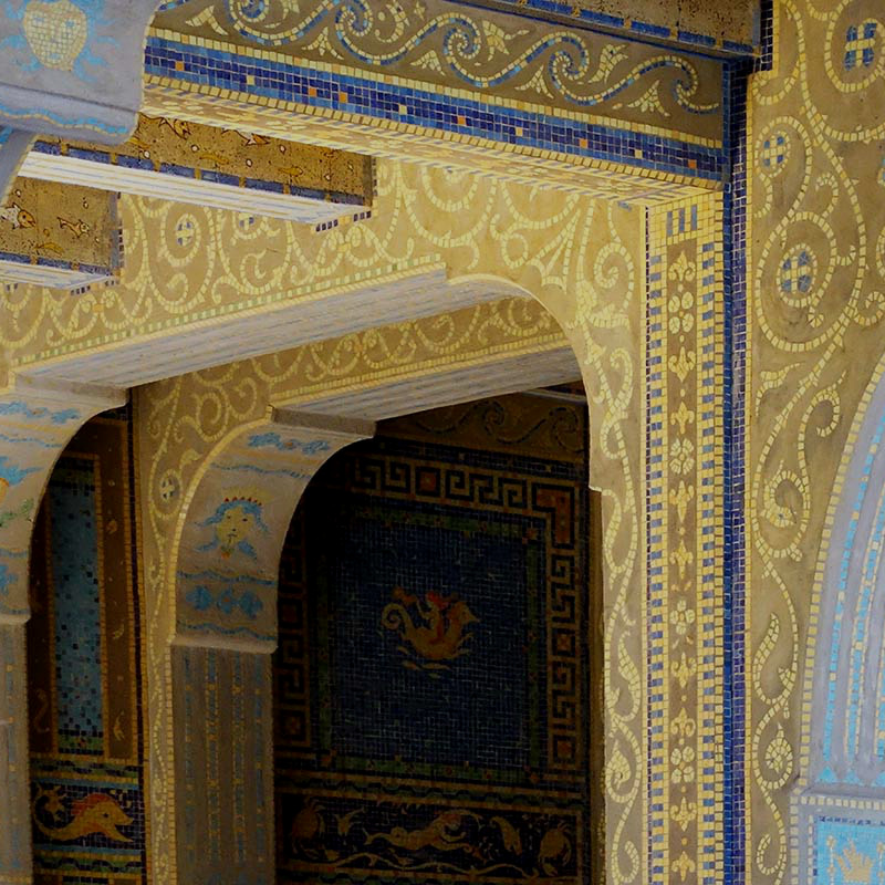 アメリカの新聞王が建てたタイルだらけのハーストキャッスル アメリカの新聞王が建てたタイルだらけのハーストキャッスル